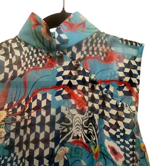 SHANGHAITANG Mini Dress- Size 4 - Picture 4 of 7